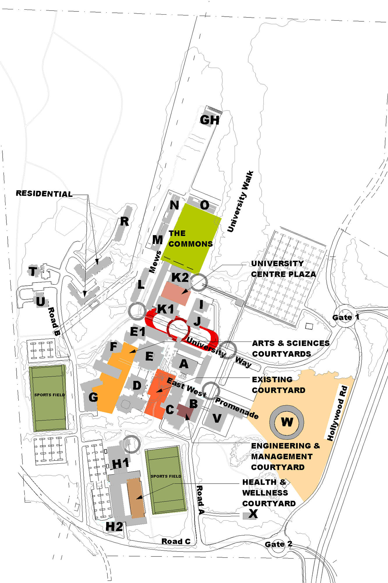 ggc campus map